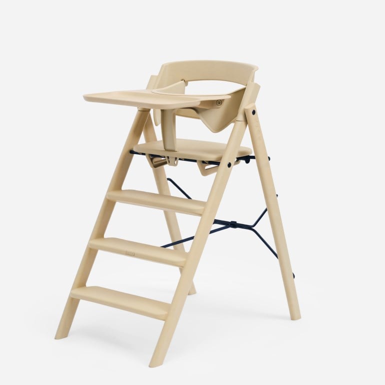Klapp barnestol med sikkerhetsbøyle og matbrett null - undefined - 1