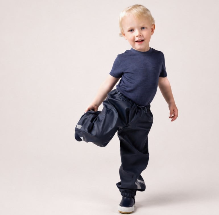Blindleia regnbukse Marine - 11035361-Midnight-110cm - 1