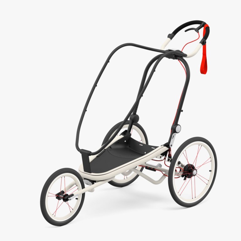 Gold Line ZENO understell, creamorange Offwhite - 11016762-cream-oran-3wheel - 1