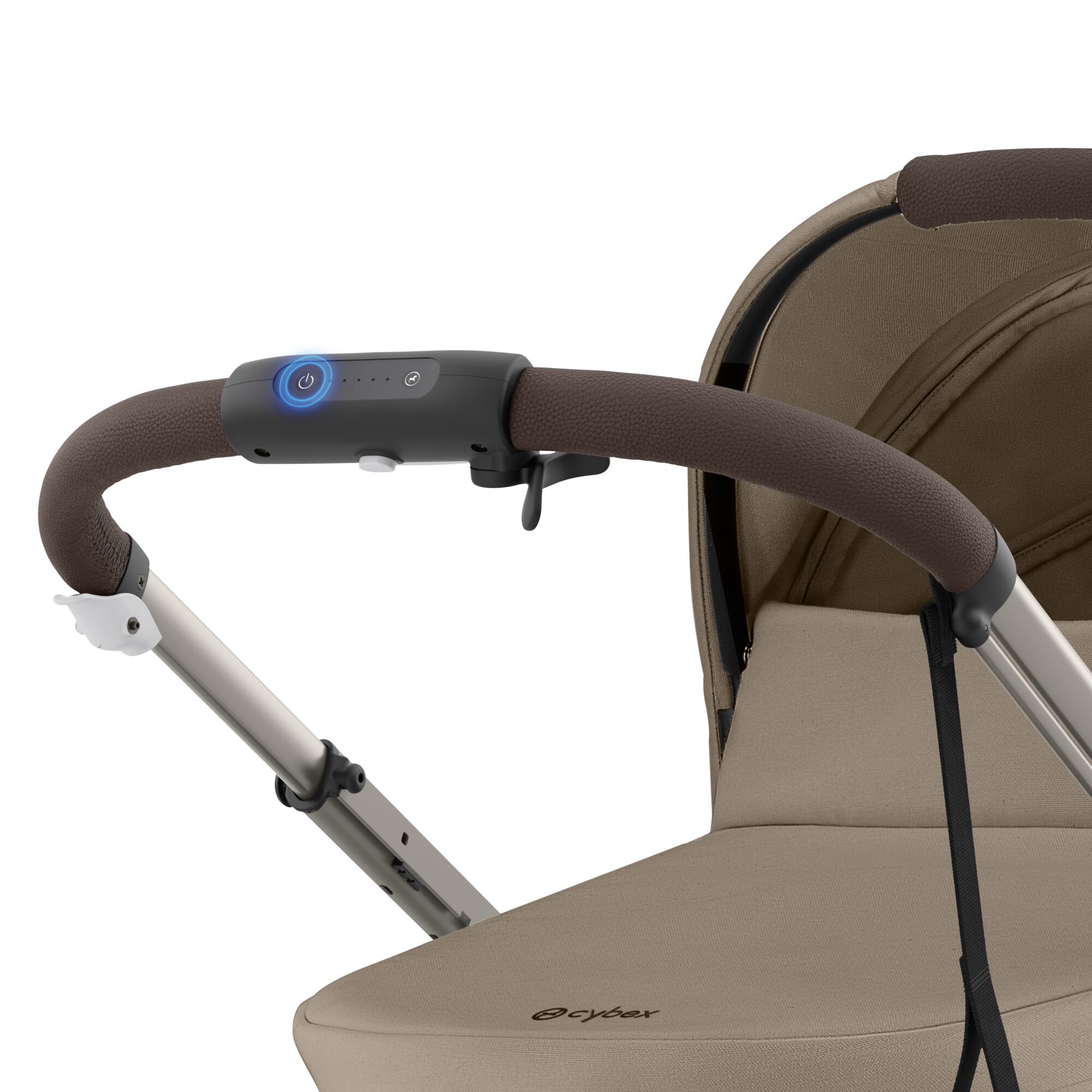 e-Gazelle S Gold Line barnevogn – elektrisk