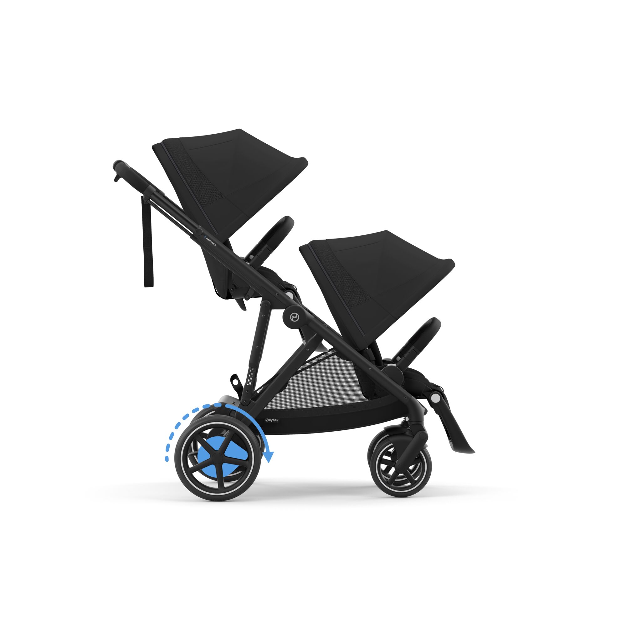 e-Gazelle S Gold Line barnevogn – elektrisk