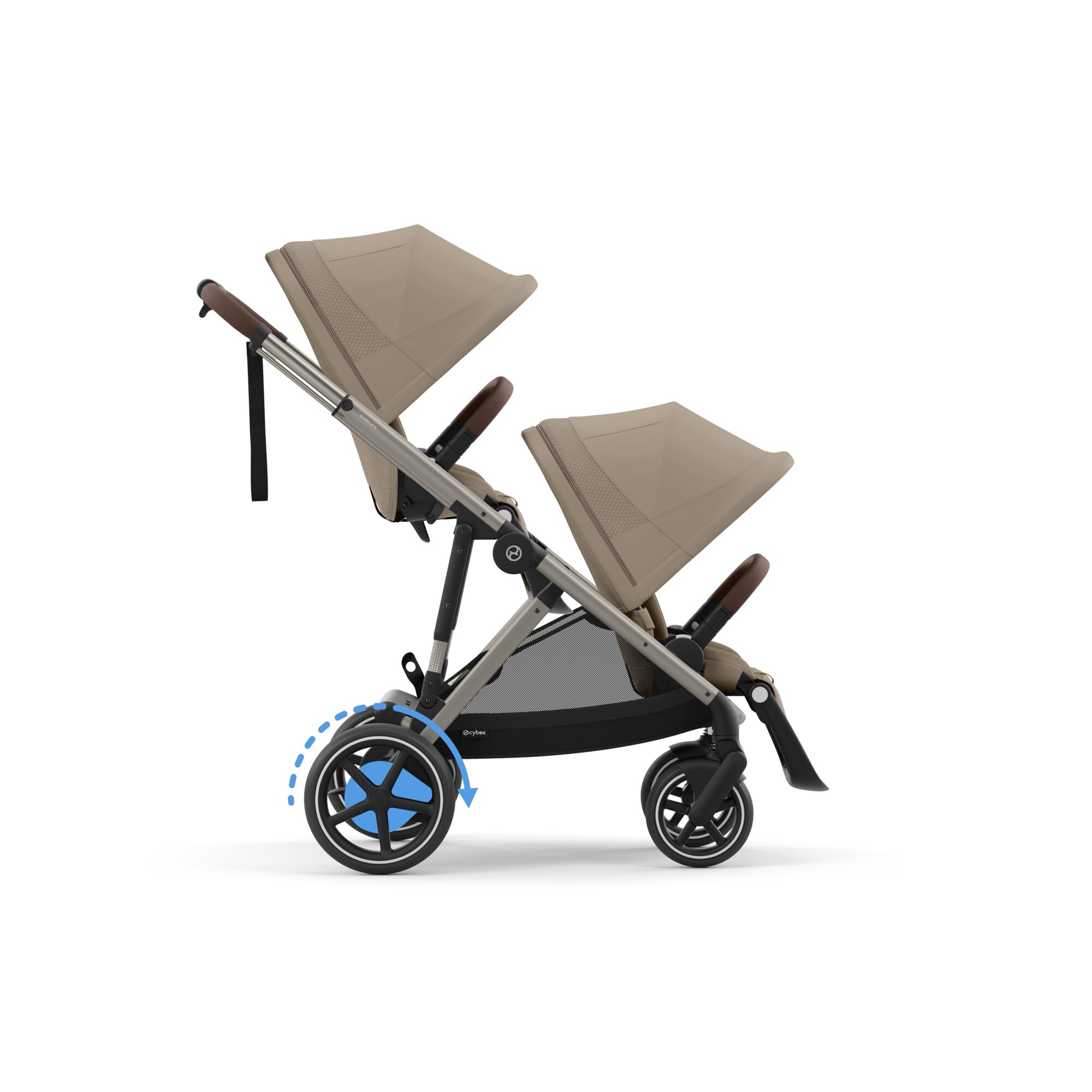 e-Gazelle S Gold Line barnevogn – elektrisk