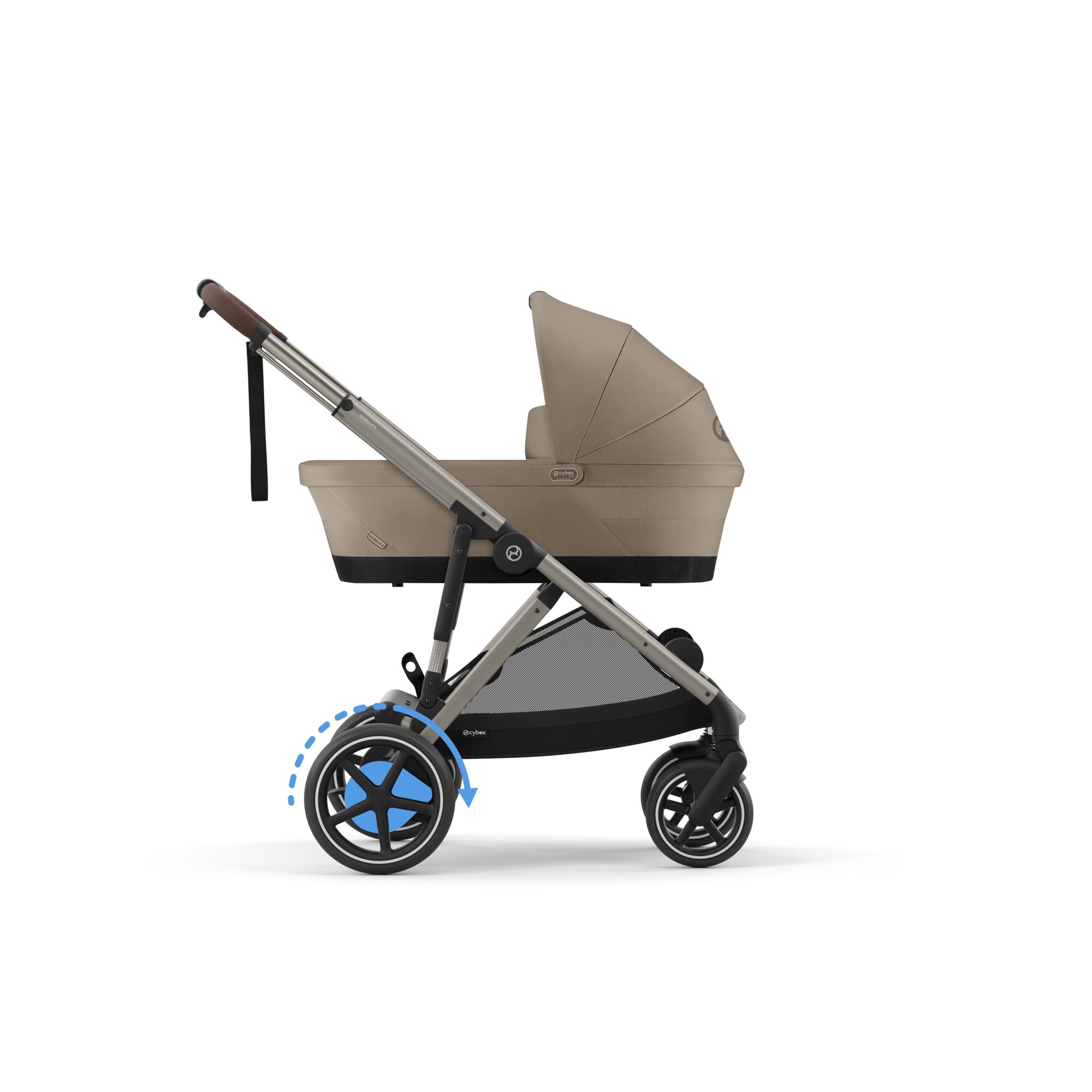 e-Gazelle S Gold Line barnevogn – elektrisk