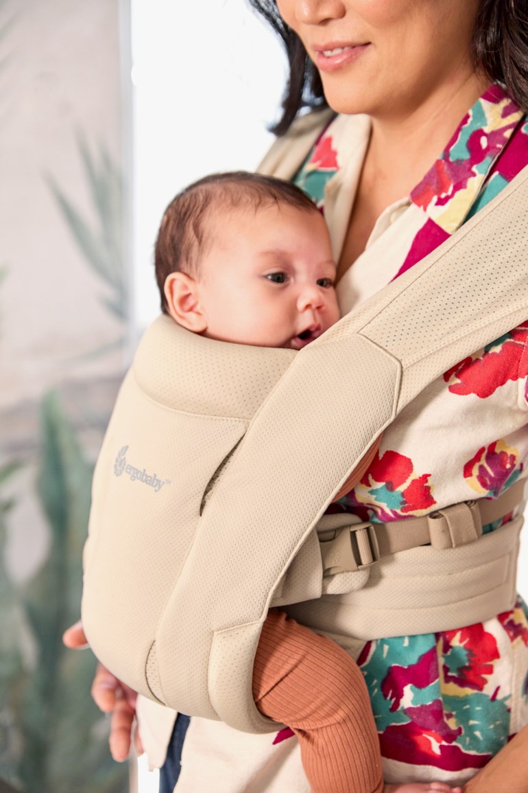 Embrace Soft Air Mesh bæresele Beige - 11035036-cream-0mth - 1