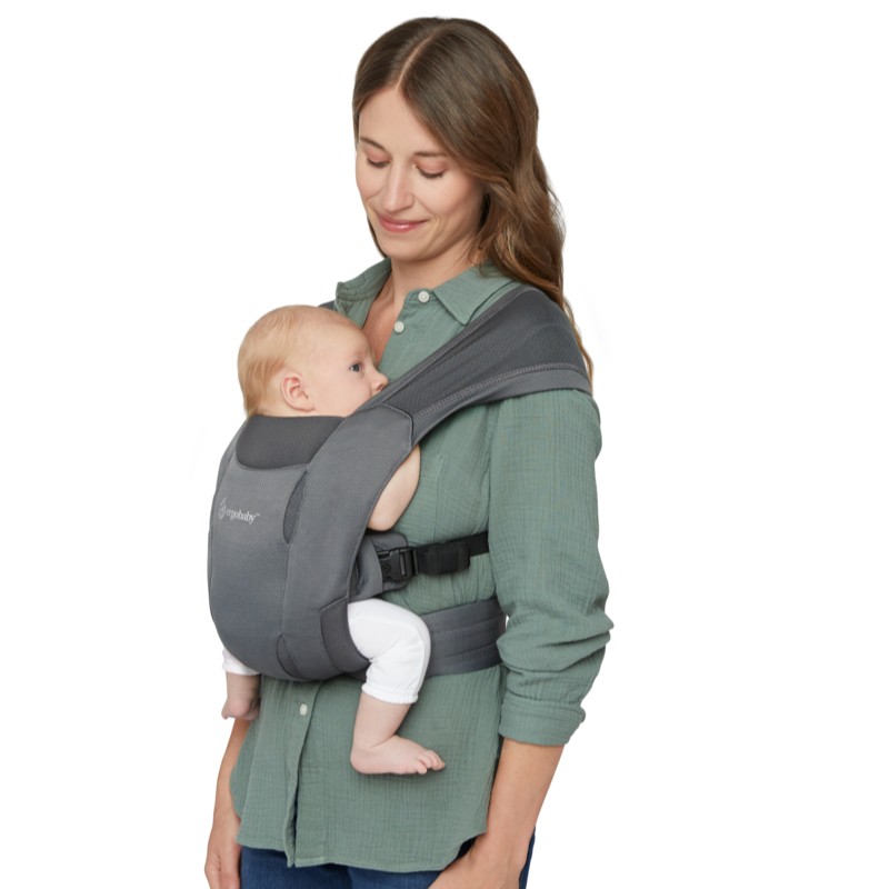 Embrace Soft Air Mesh bæresele, washedblack