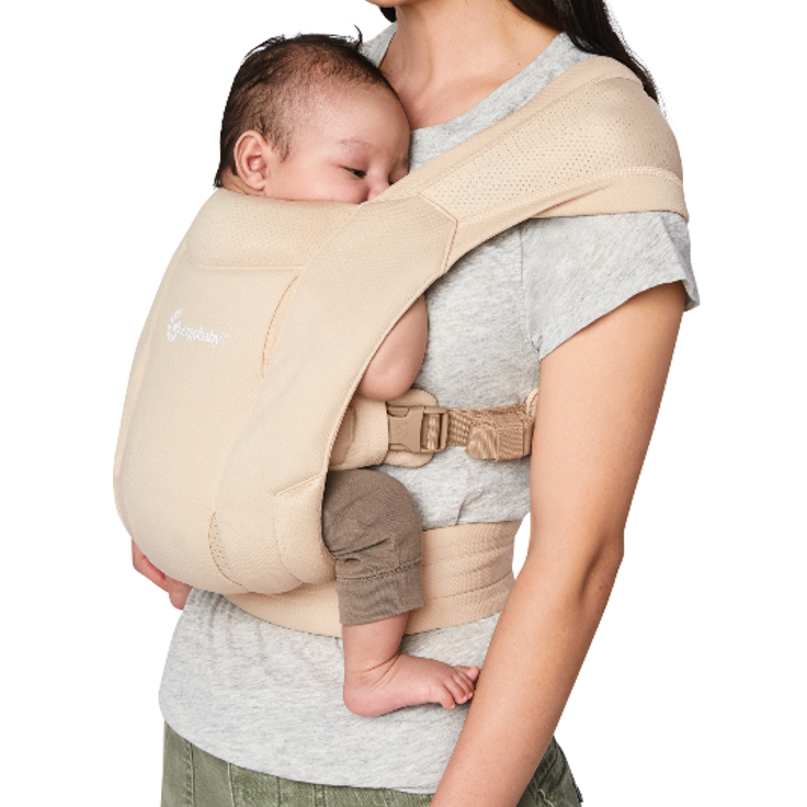 Ergobaby Bæresele Embrace Soft Air Mesh Cream
