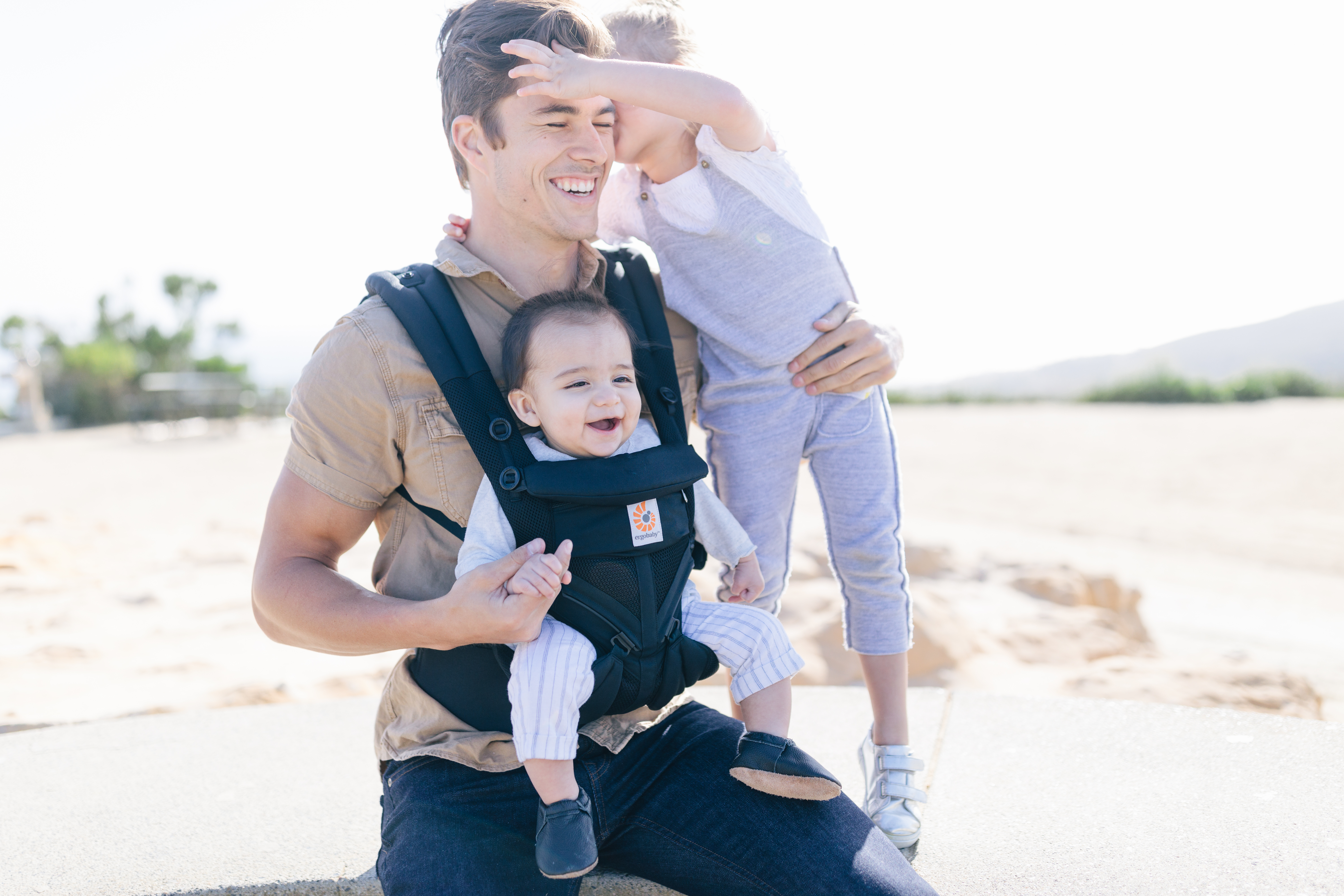 Ergobaby Omni Classic Mesh Bæresele, Svart