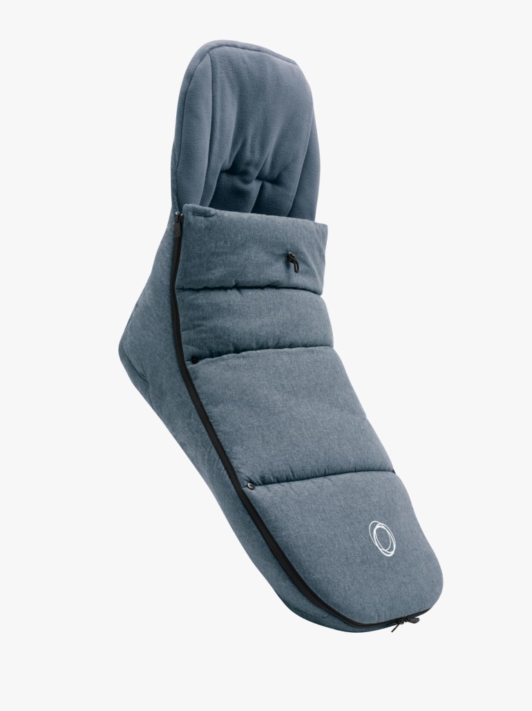Footmuff vognpose, bluemelange Blå - undefined - 1