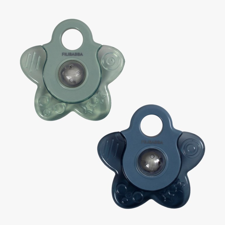 Kjølende biteleke 2 pk Blå - undefined - 1