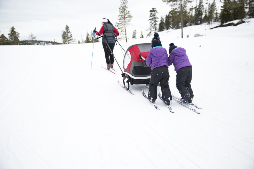 Outback skisett, black