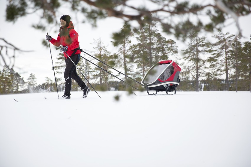 Outback skisett, black