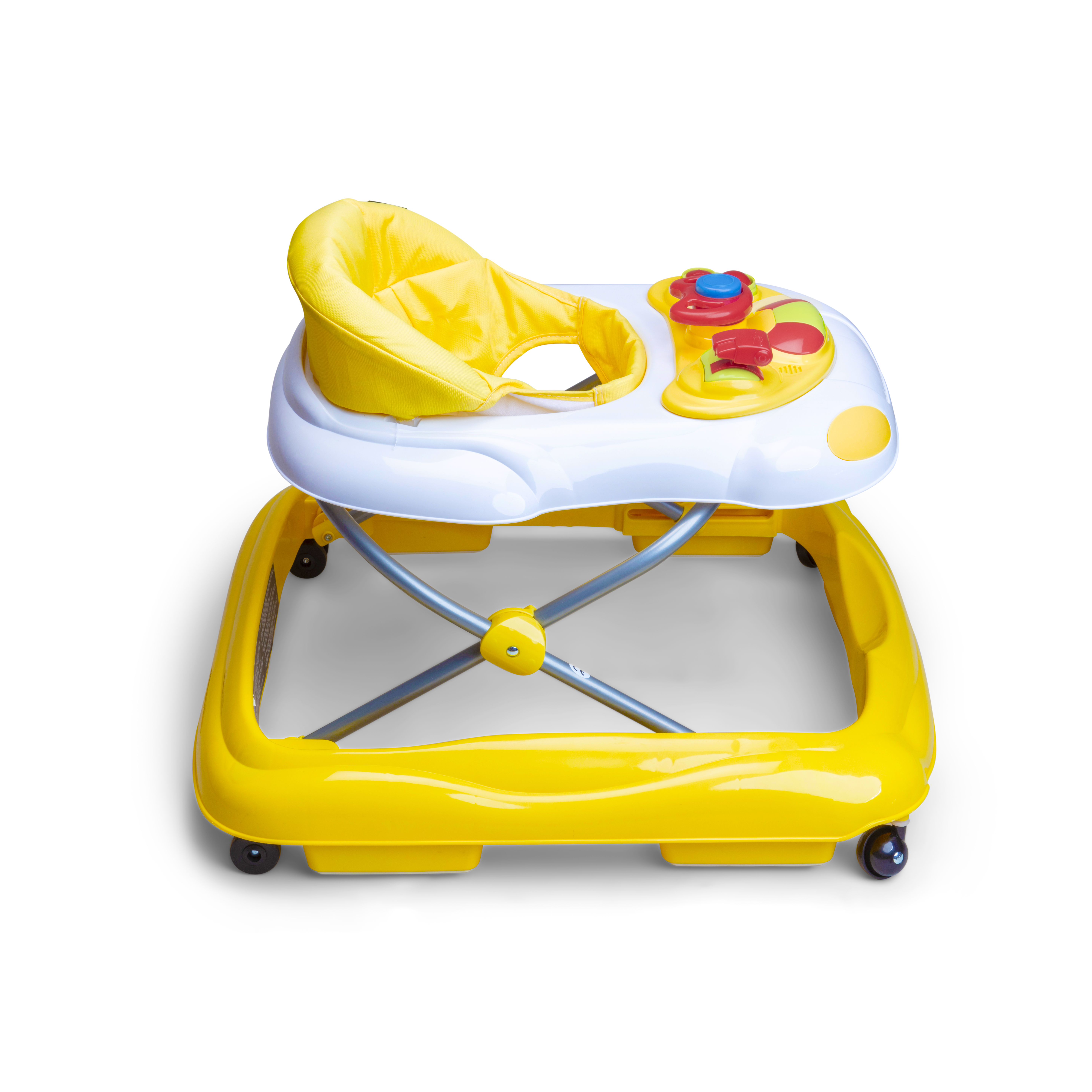 Ubbe gåstol, yellow