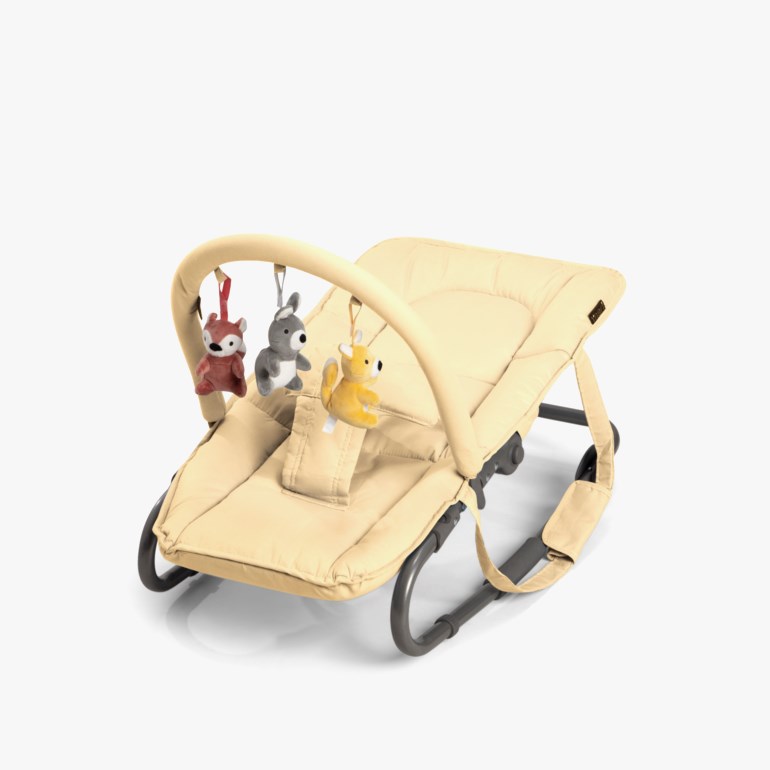 Atle vippstol Gul - 11013905-yellow-0mth - 1