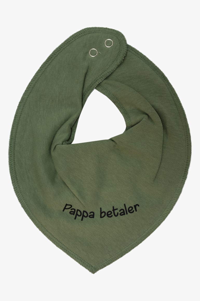 Isak smekke med tekst, blå Grønn - undefined - 1