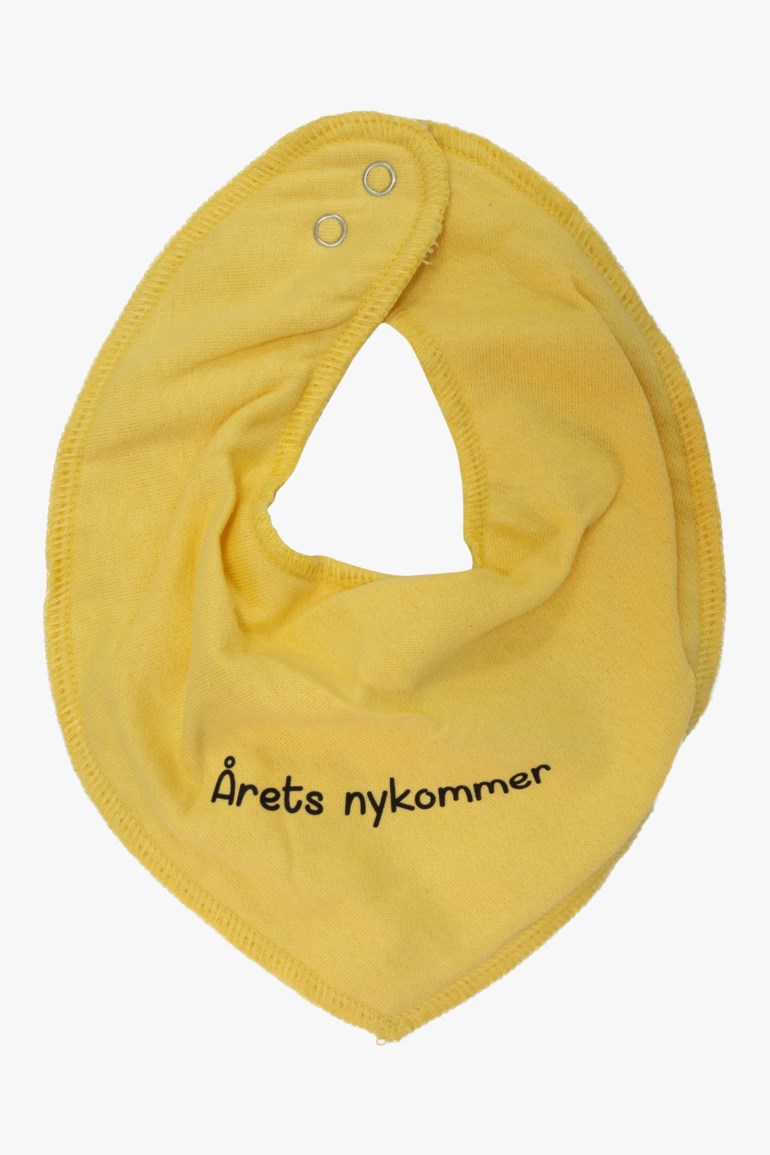Isak smekke med tekst, blå Gul - undefined - 1