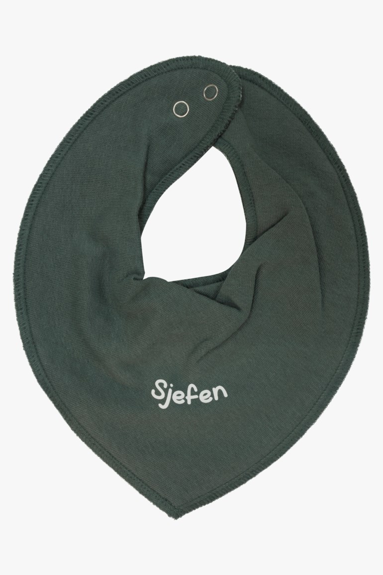 Isak smekke med tekst, blå Grønn - undefined - 1