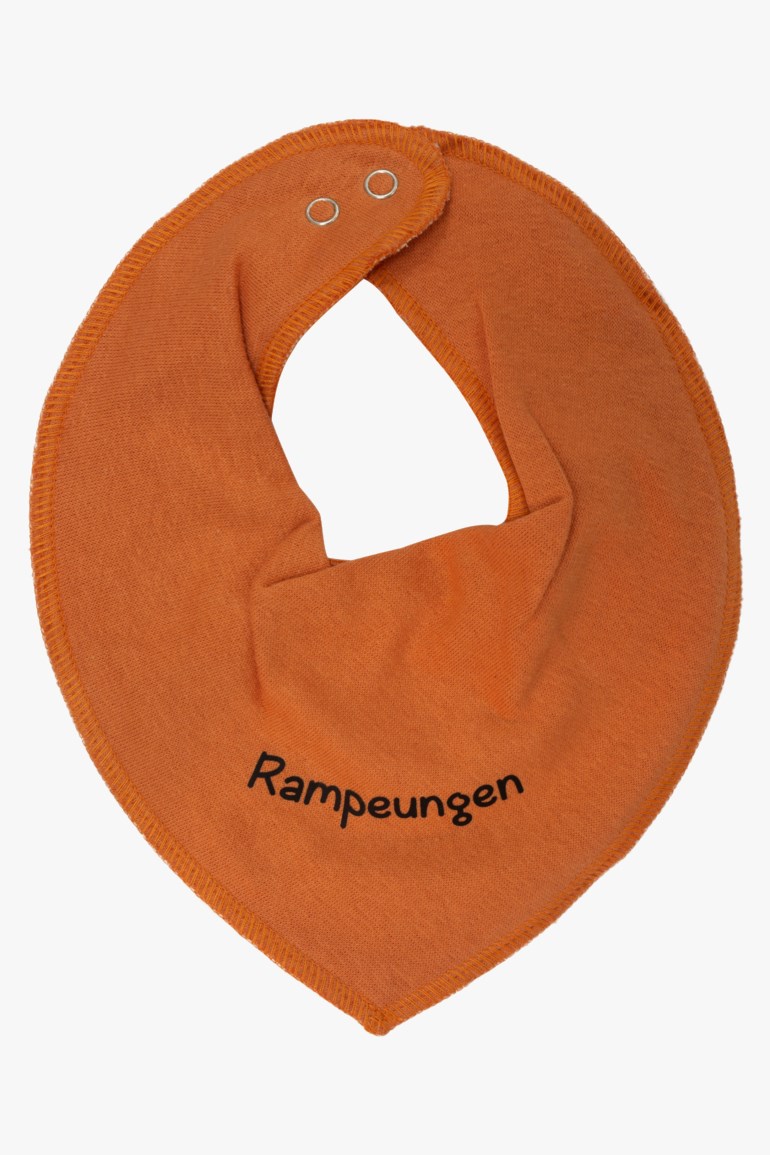 Isak smekke med tekst, blå Brun - undefined - 1