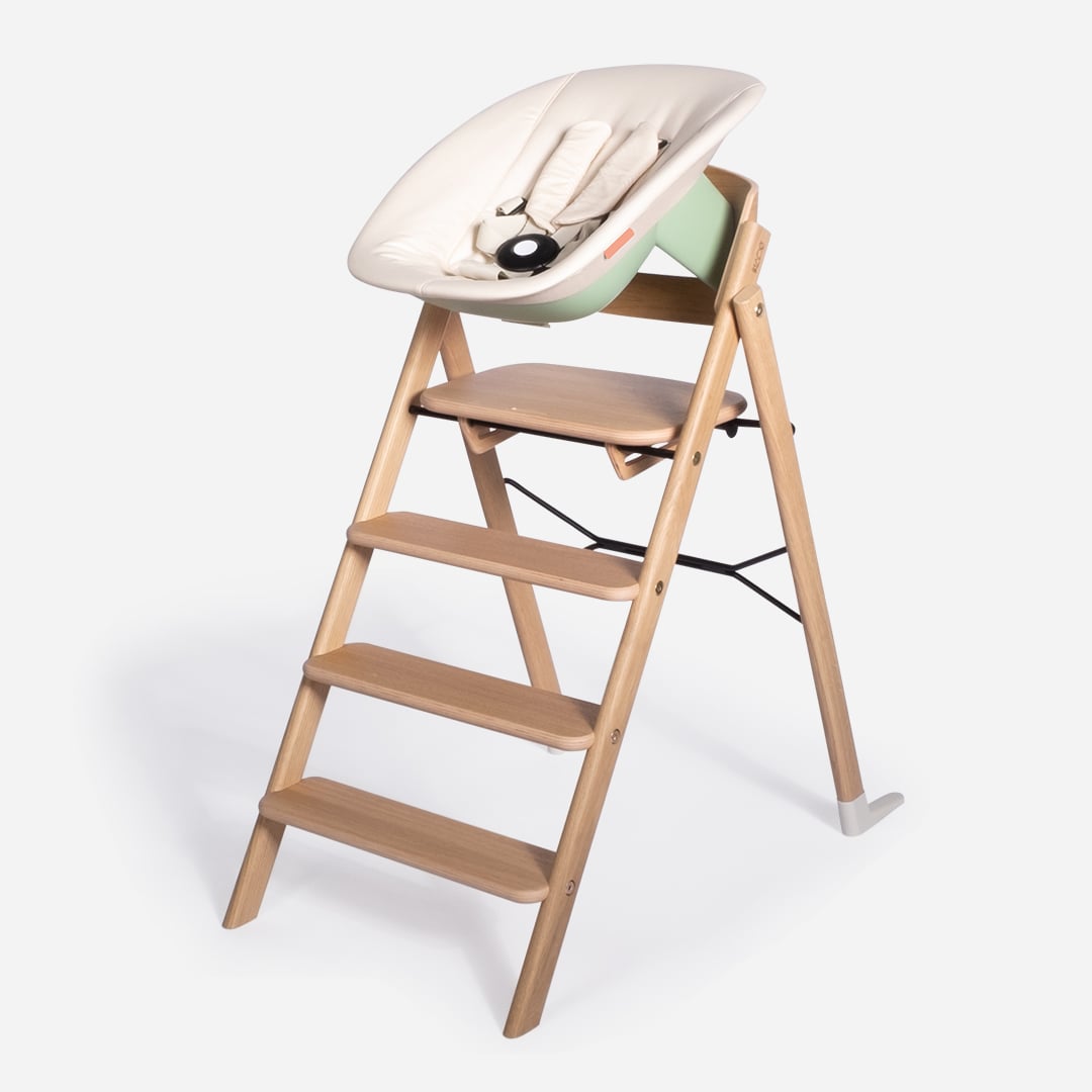 Klapp Eik barnestol med babysete