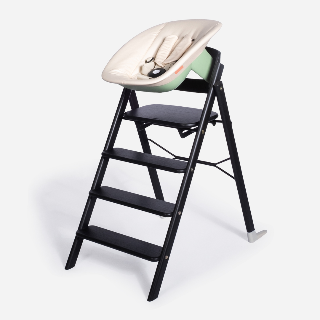 Klapp Eik barnestol med babysete