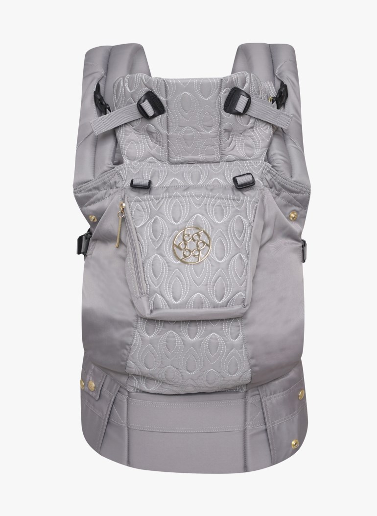 Complete Embossed bæresele Grå - undefined - 1