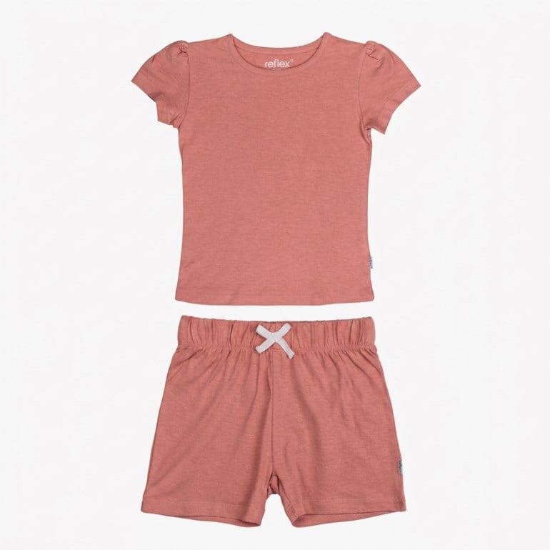 Soria pyjamas sett Rosa - 11039104-old rose-86-92 cm - 1