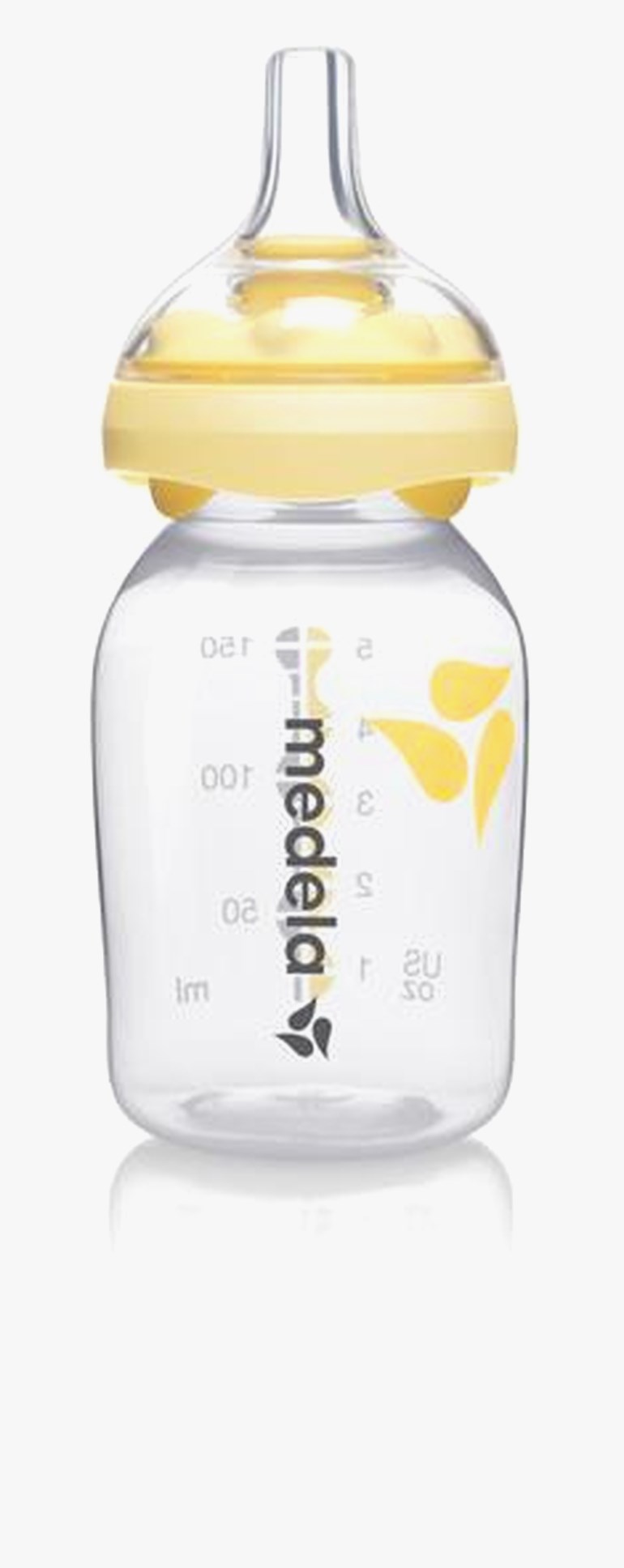Calma flaske med flaskesmokk, transparent Transparent - undefined - 1