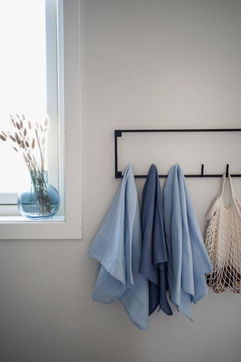 Mie gassklut i flanell Blå - 11010402-blue-70x70cm - 1