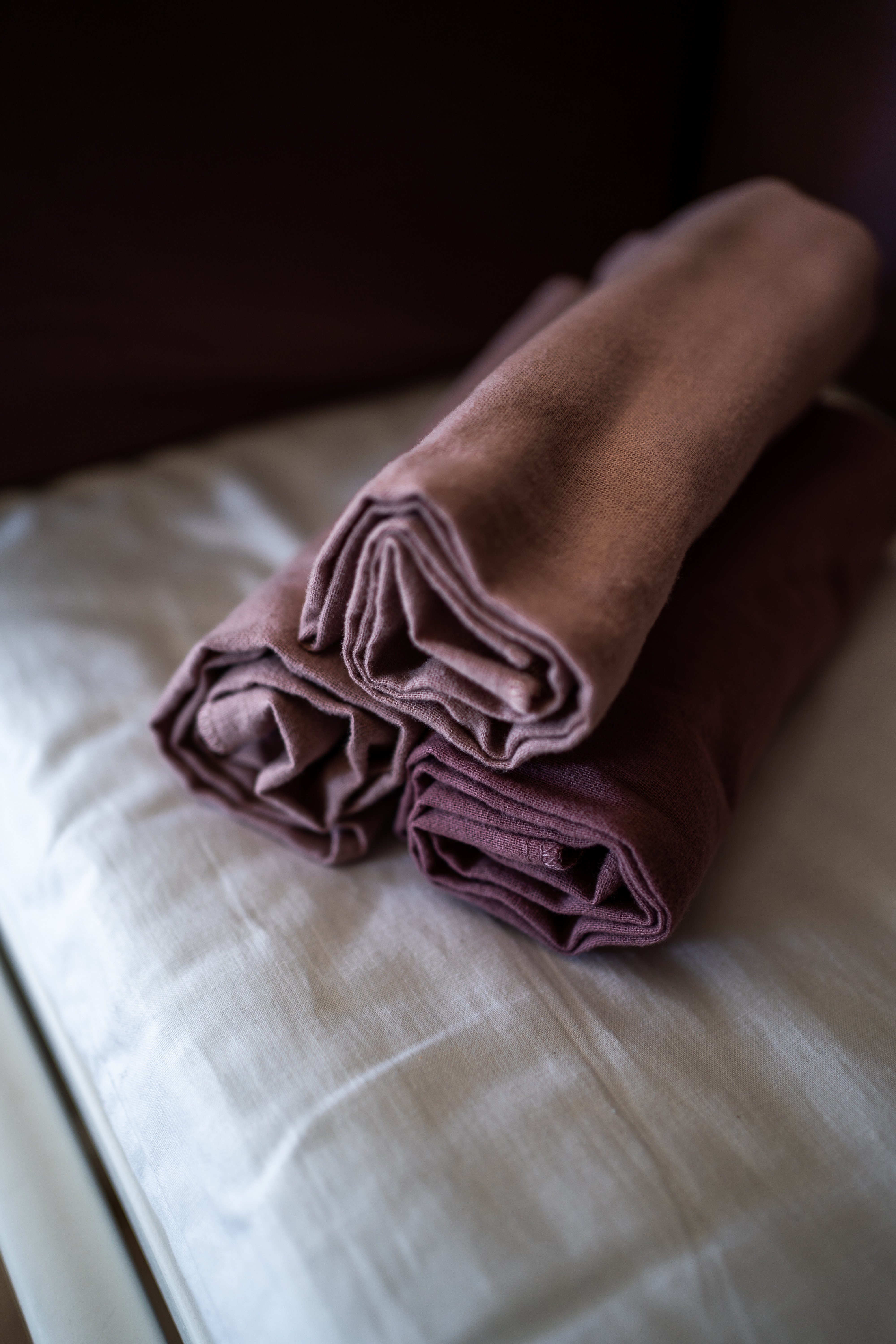 Mie gassklut i flanell, pink
