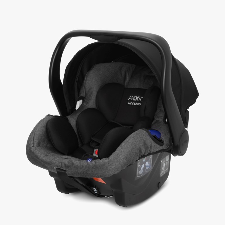 Modukid infant, granitemelange, premium Grå - undefined - 1