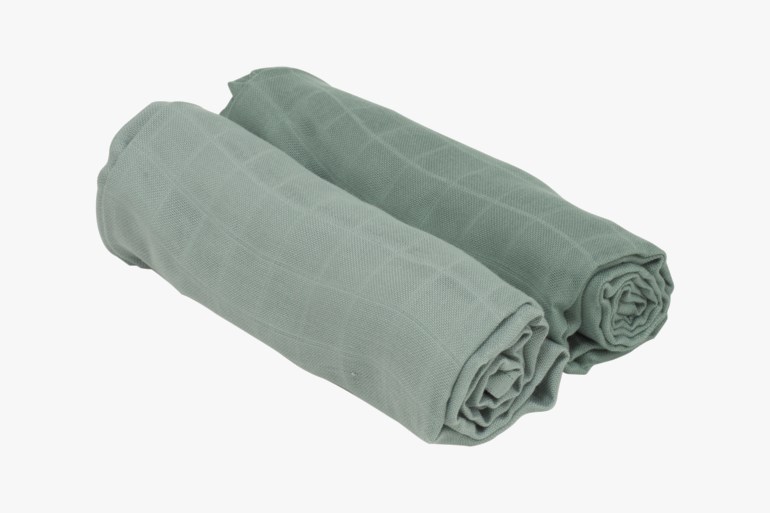Molly svøpeteppe 2-pk Grønn - 11010400-green-80x100cm - 1