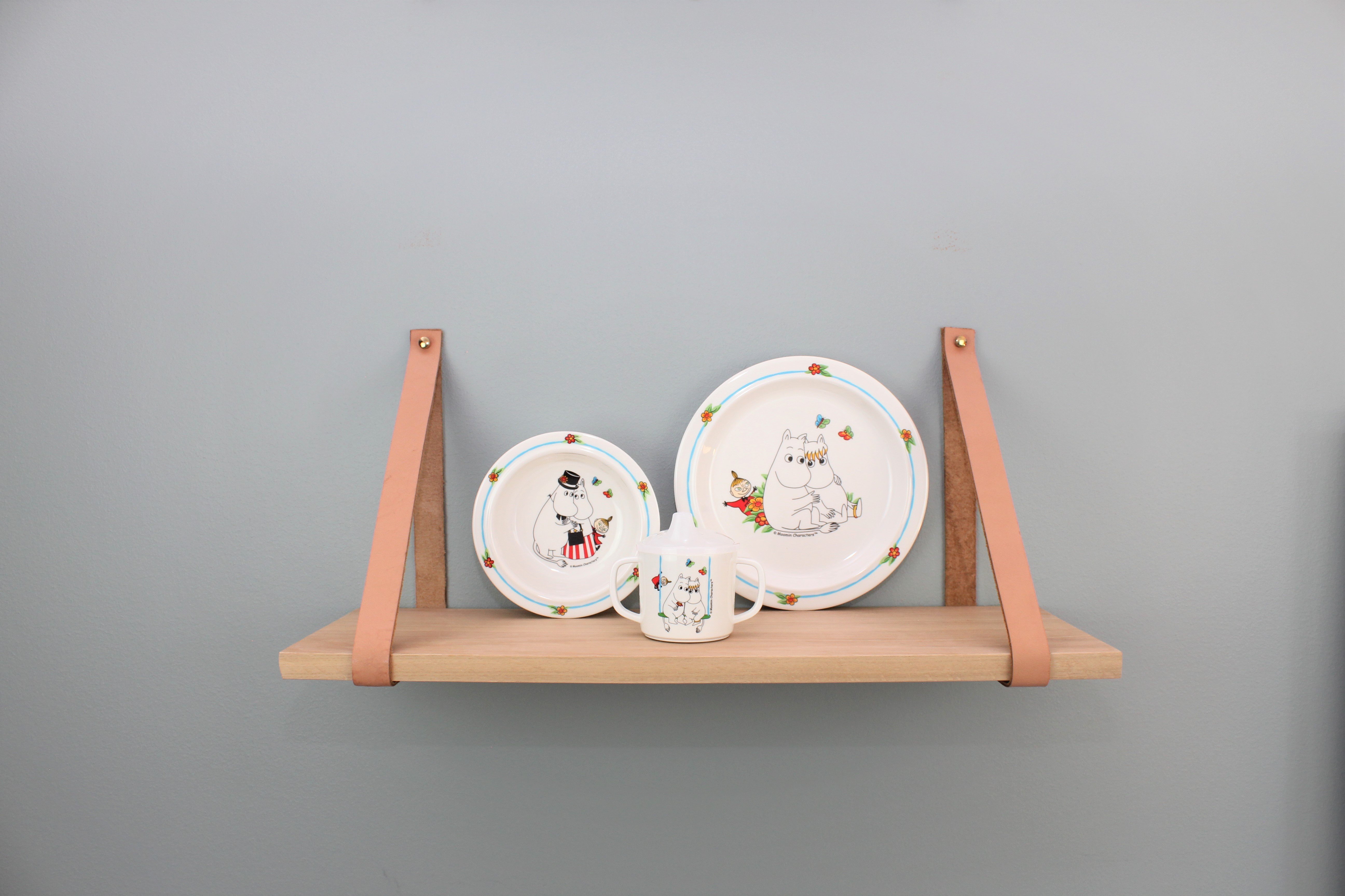 Mumin servise, white, mumin