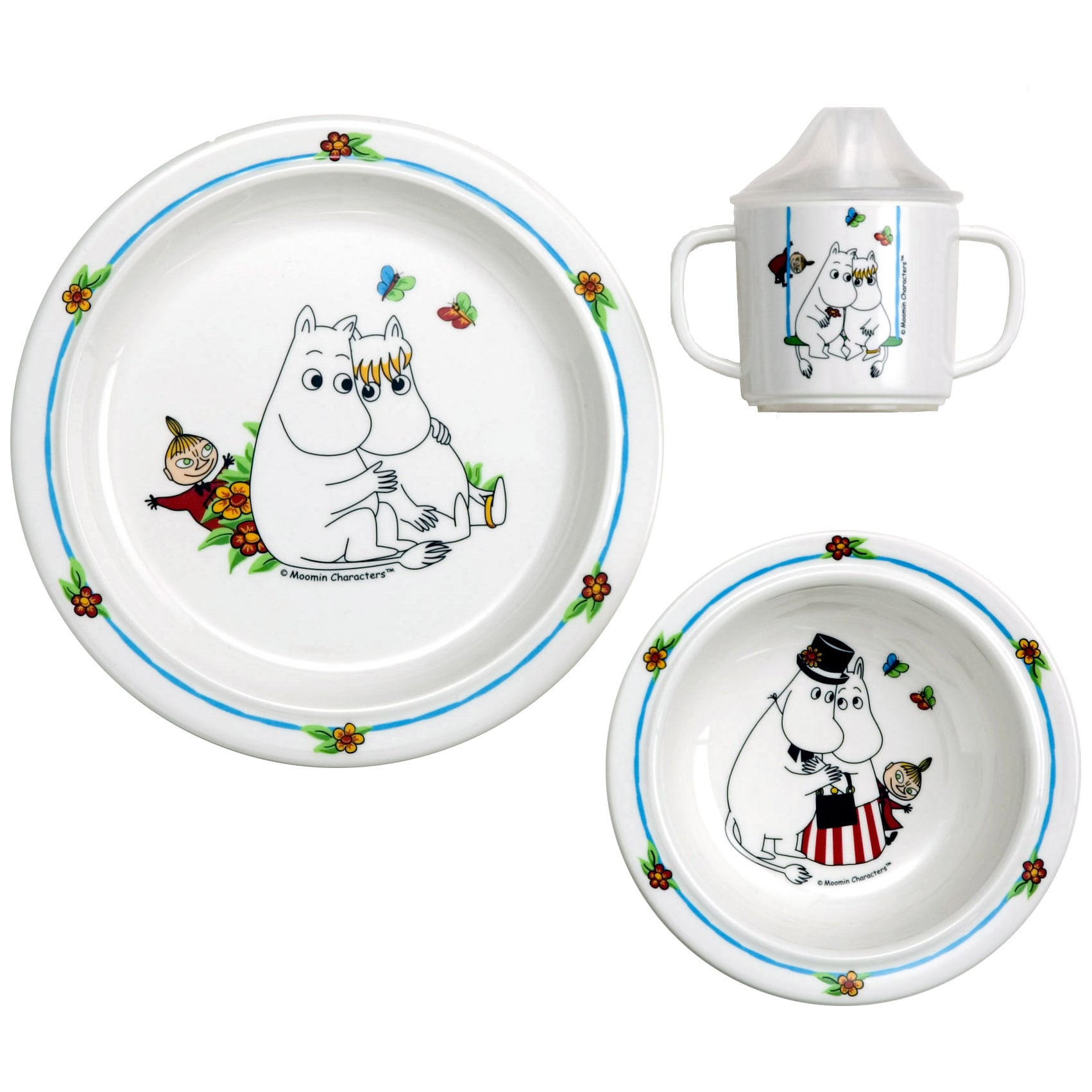 servise, white, mumin