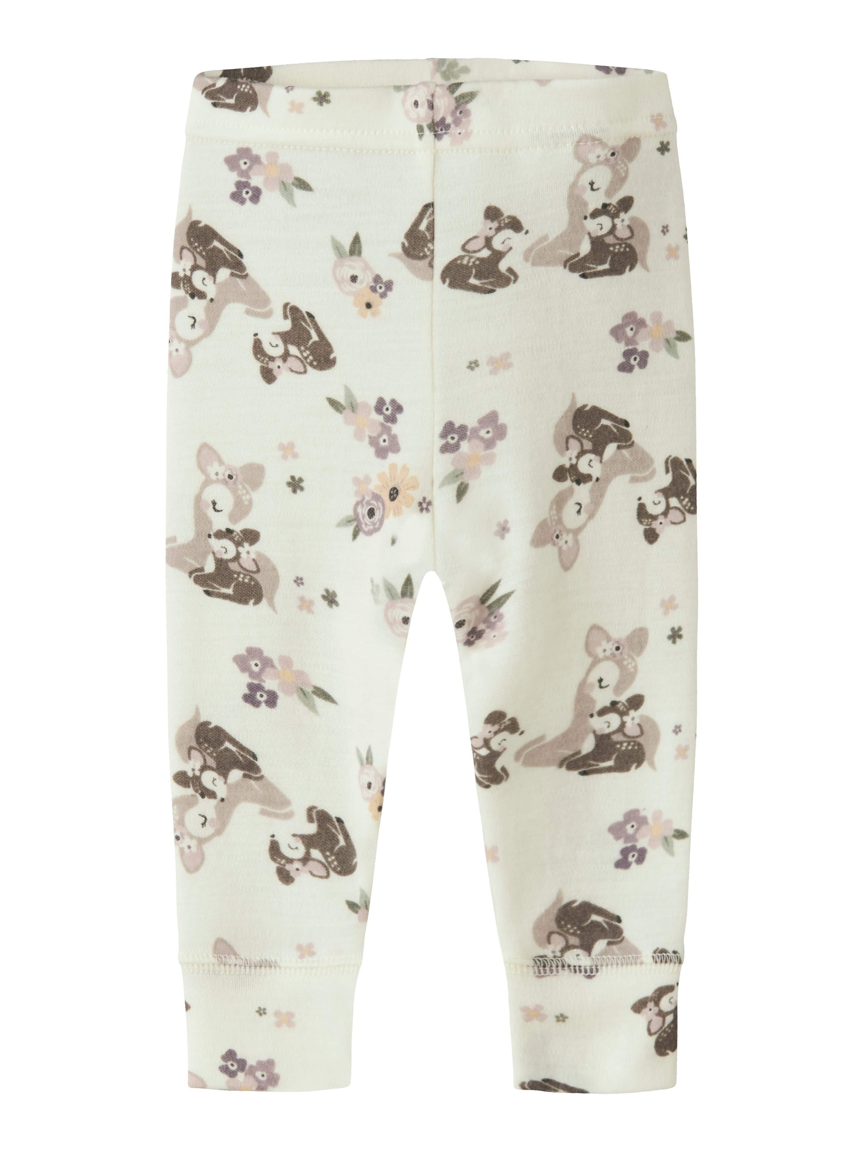 Name It Nbfwillit leggings i merinoull Hvit - 11052053-SnowWhite-50 cm - 1