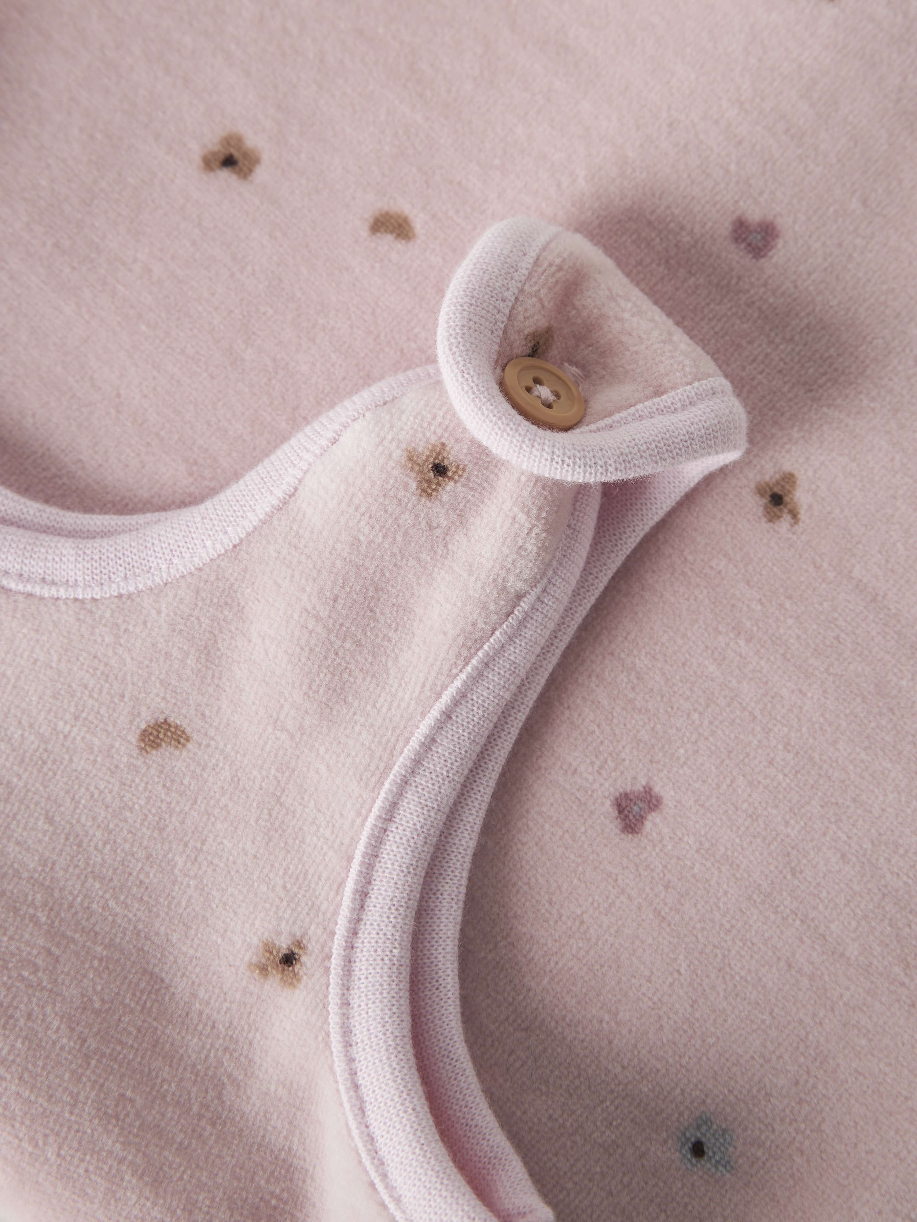 Name It Nabiaya velourheldress til baby, lotuspink