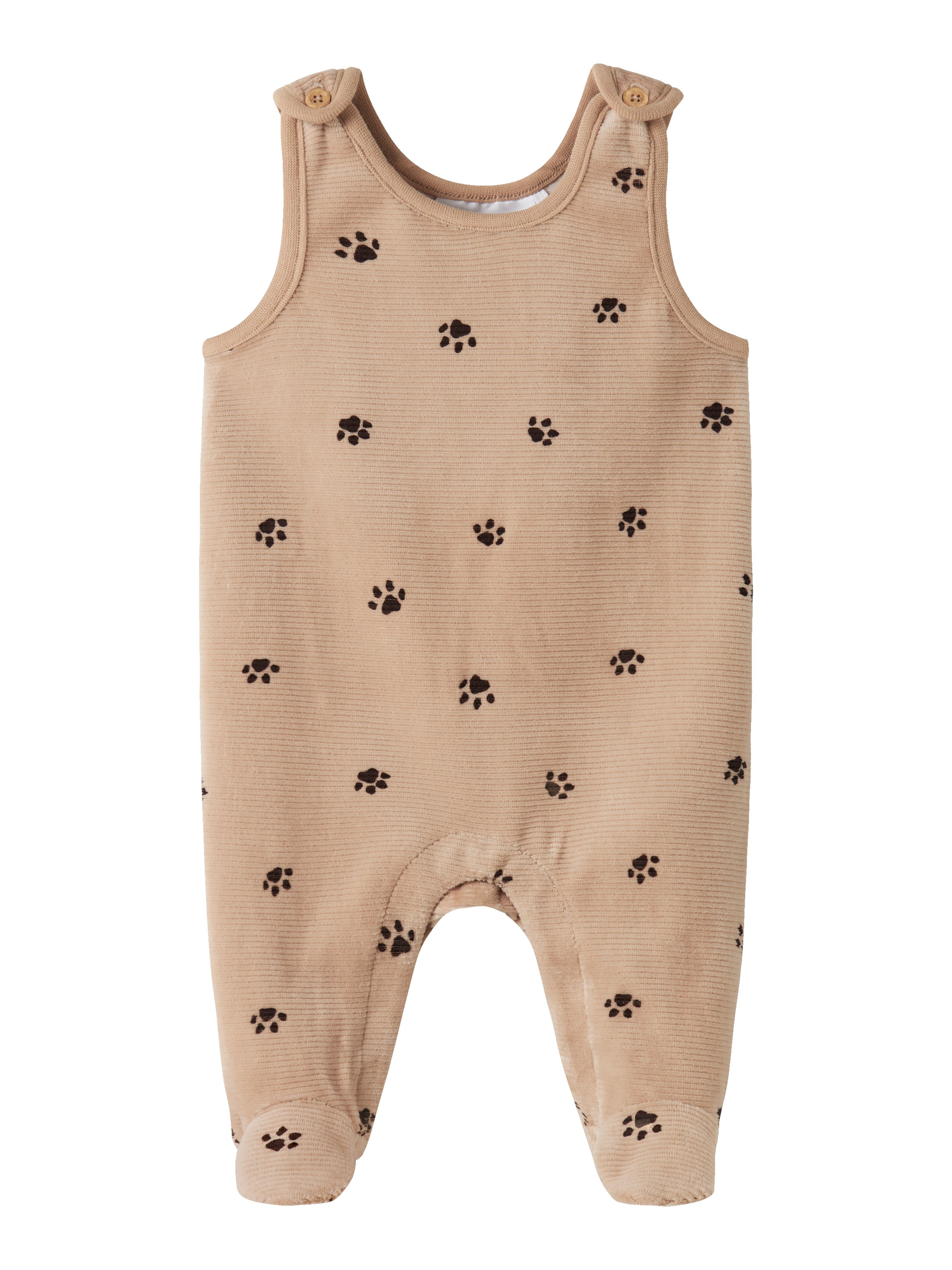 Name It Norden velourheldress til baby, sesame
