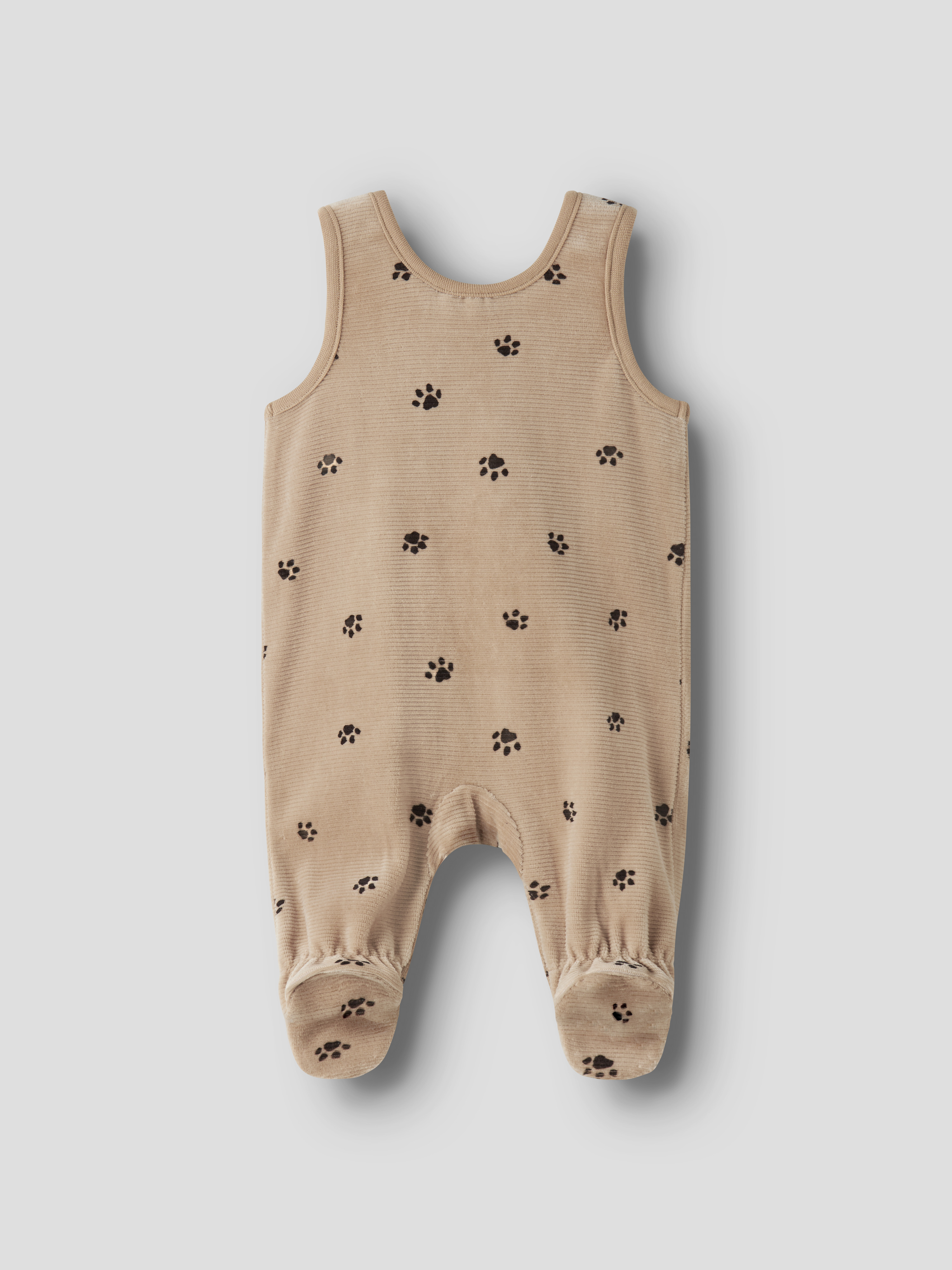 Name It Norden velourheldress til baby, sesame