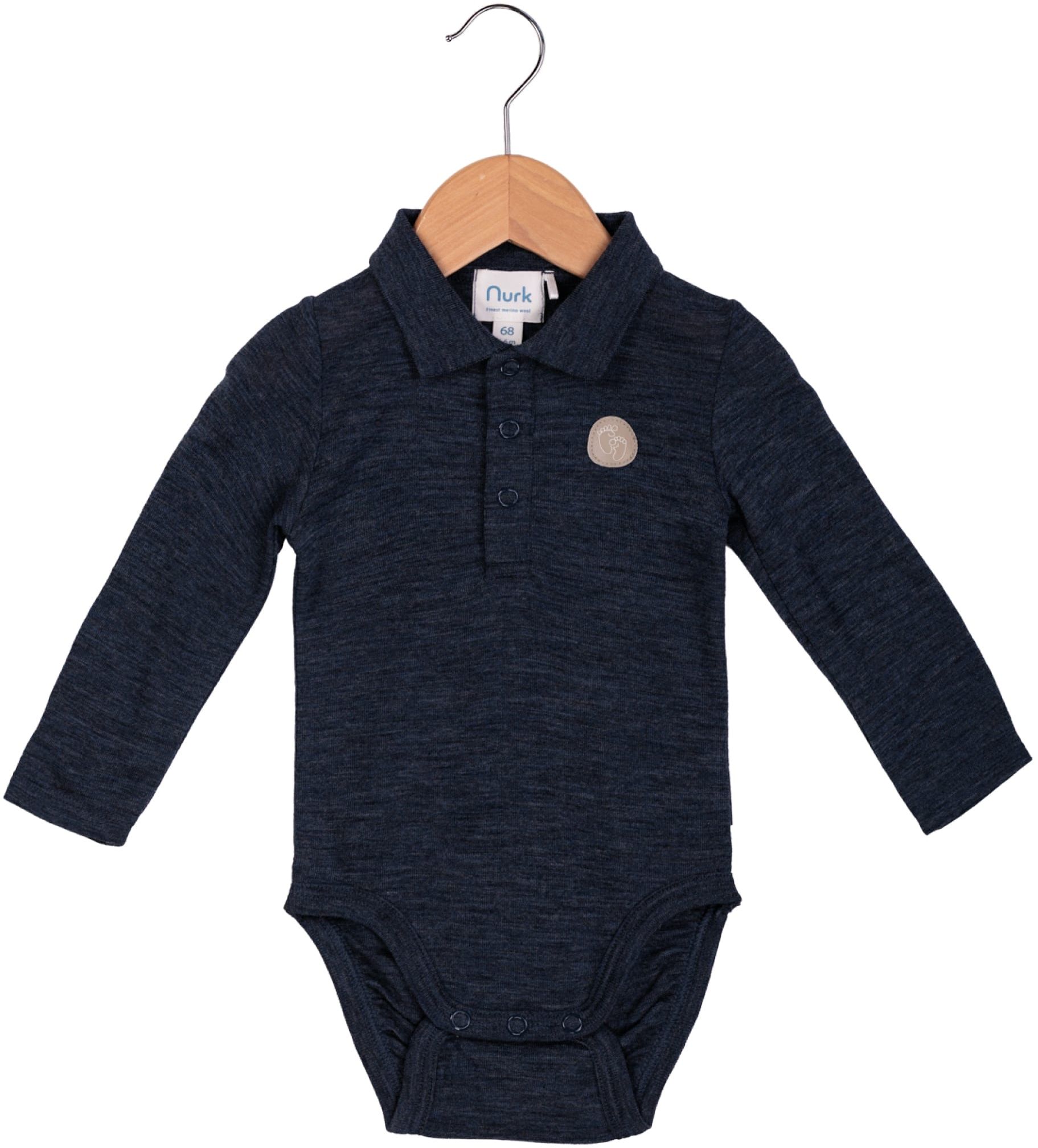 Nurk body ull/silke Marine - 11041025-midnatt-56 cm - 1