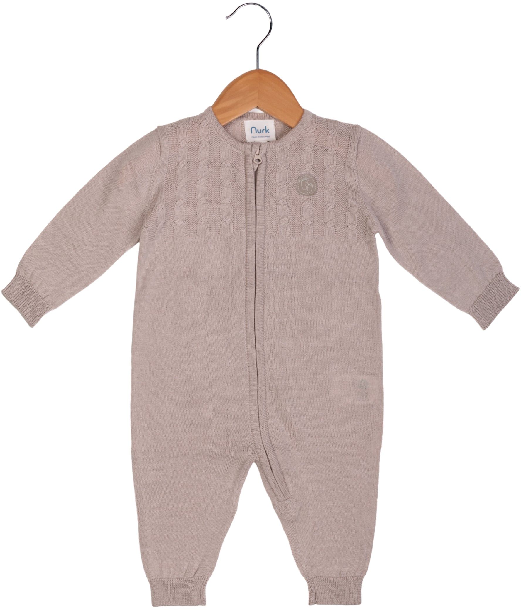 Nurk heldress ull/silke Beige - 11041022-Sand-56 cm - 1