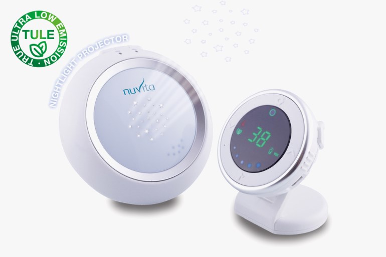 3015 digital babycall med nattlysprojekt Hvit - undefined - 1