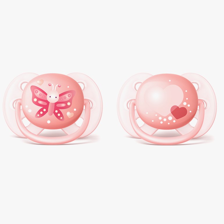 Ultrasoft smokk 2 pk, pink Rosa - 11010332-pink-6-18mth - 1