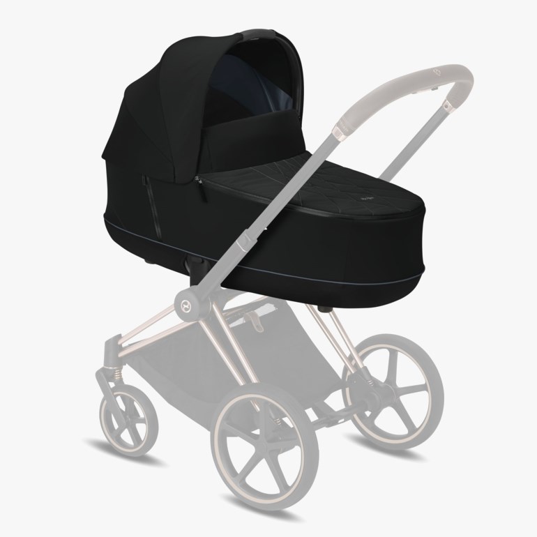 Platinum Line Priam LUX carrycot, deepblack Sort - undefined - 1