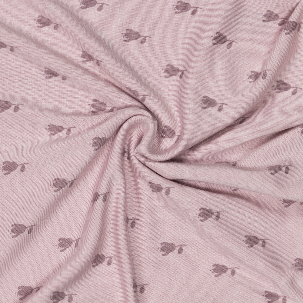 Linne bambus body, blush