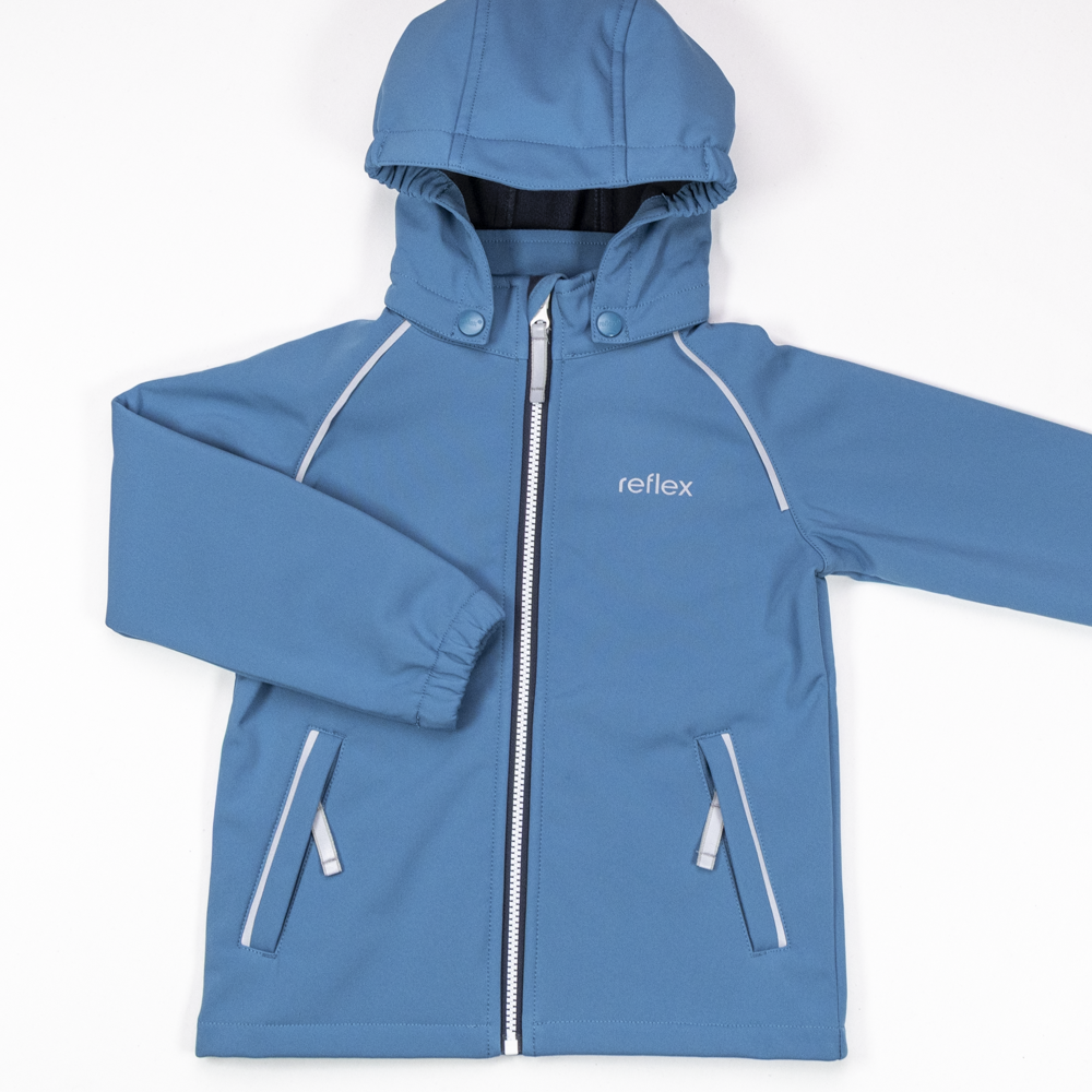 Fauske softshelljakke, nordicblue