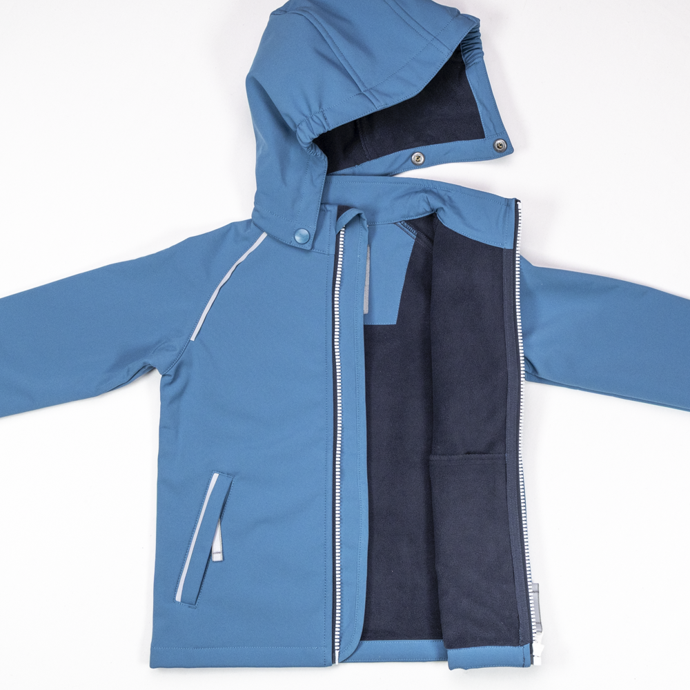 Fauske softshelljakke, nordicblue