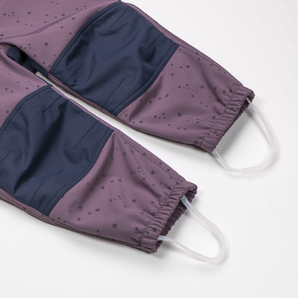 Fauske softshelldress, berryplum