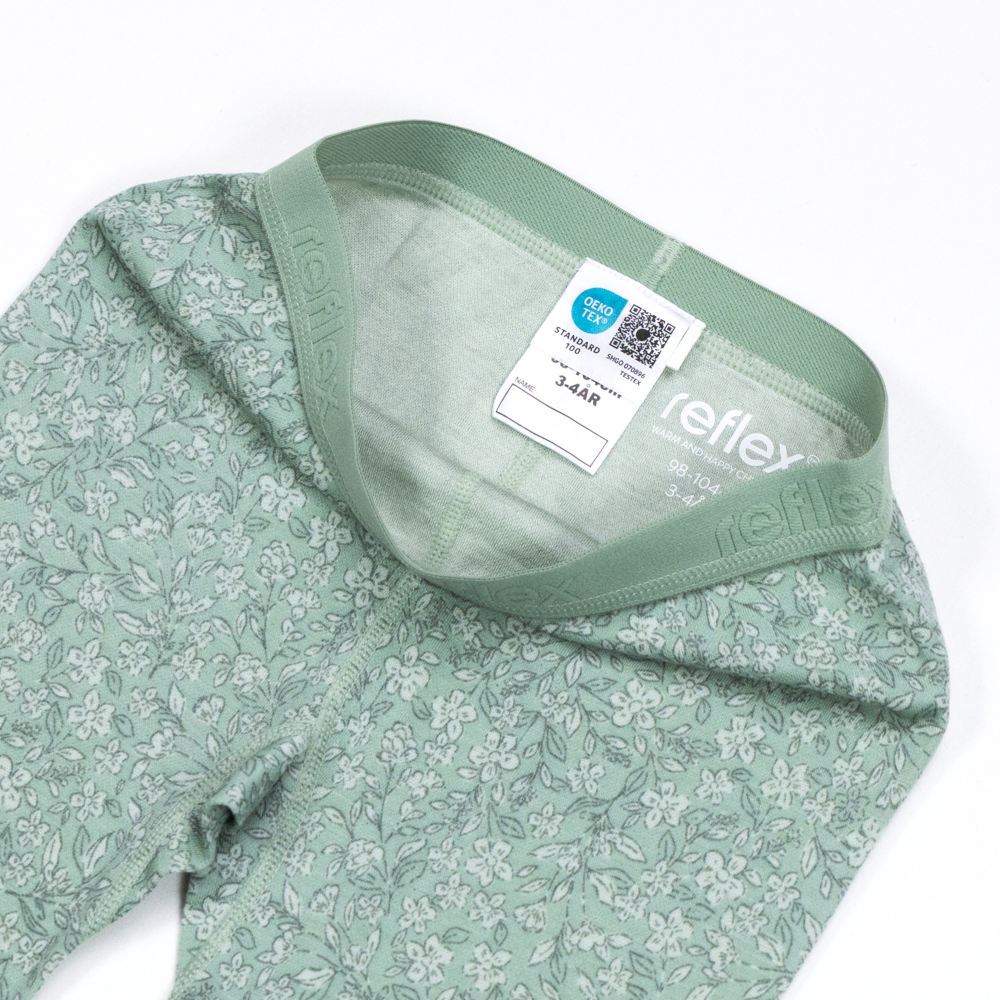Bris longs i merinoull og bambusviskose, palegreen