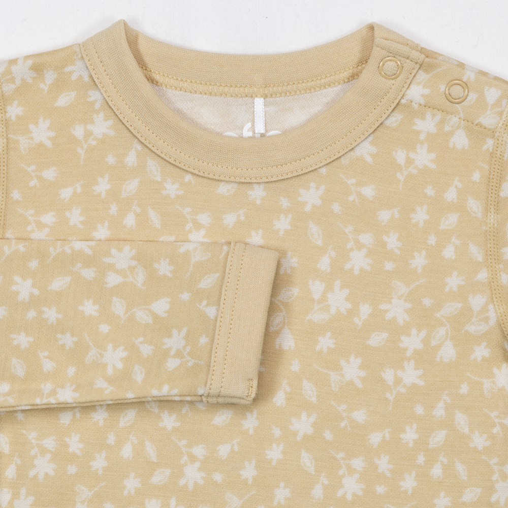 Bris merinoull/bambus body, softbeige