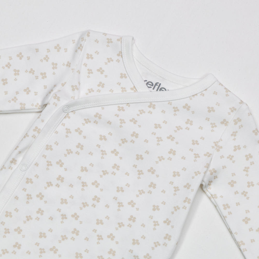 Lille trille omslagsbody, offwhite