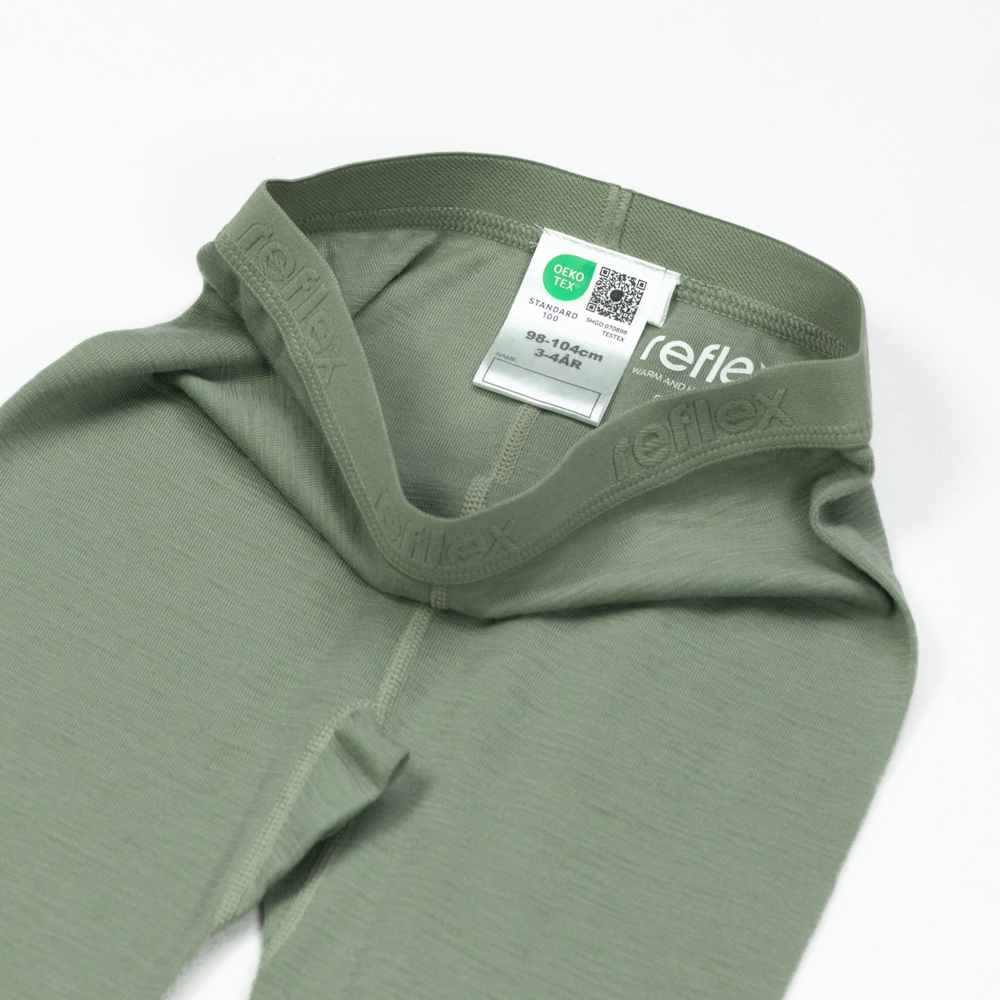 Frost longs merinoull, olivegreen