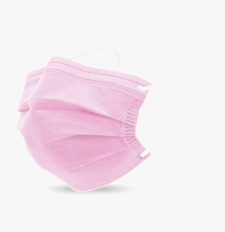 Munnbind Rosa - undefined - 1